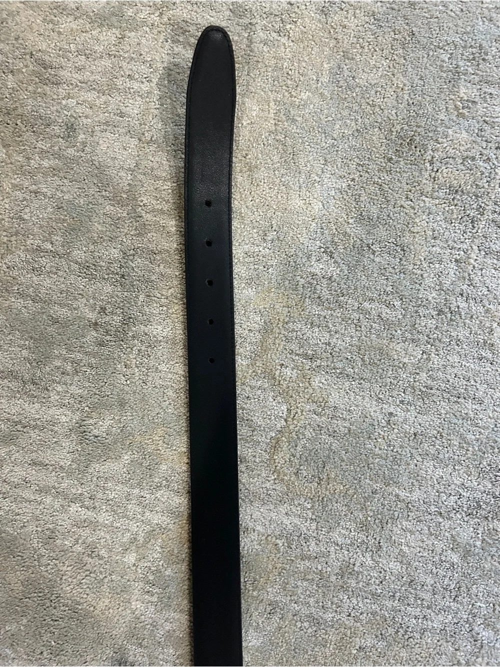 Men's Reversible Brown & Black Leather Belt - Classic Dress Belt